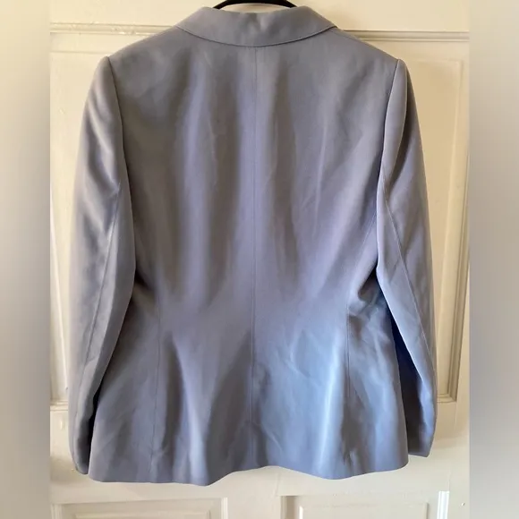Calvin Klein vintage Blazer like new gray blue roomy size 8