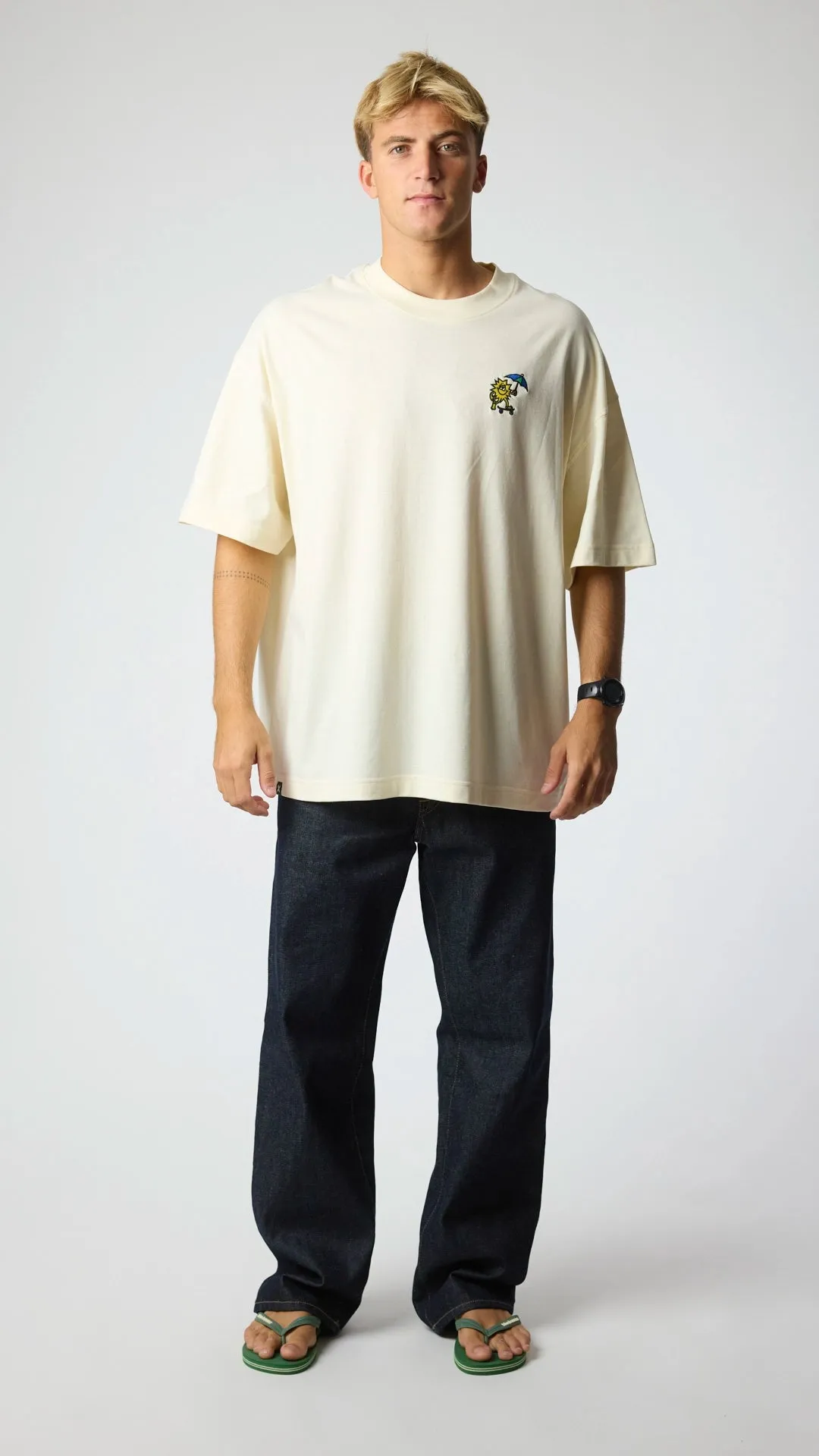CAMISETA QUILT CREMA