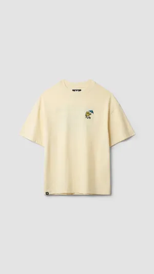 CAMISETA QUILT CREMA