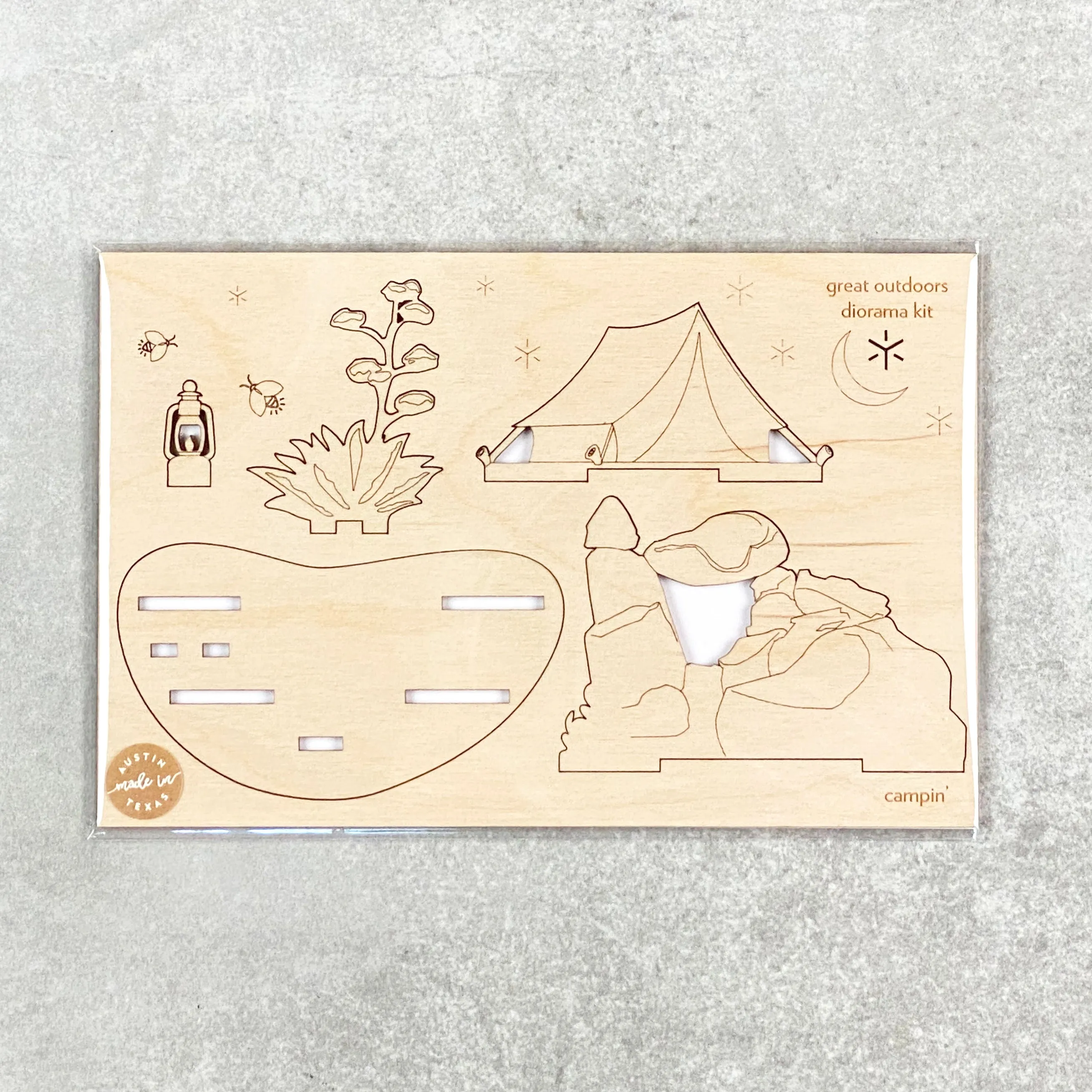 Campin' Diorama Kit