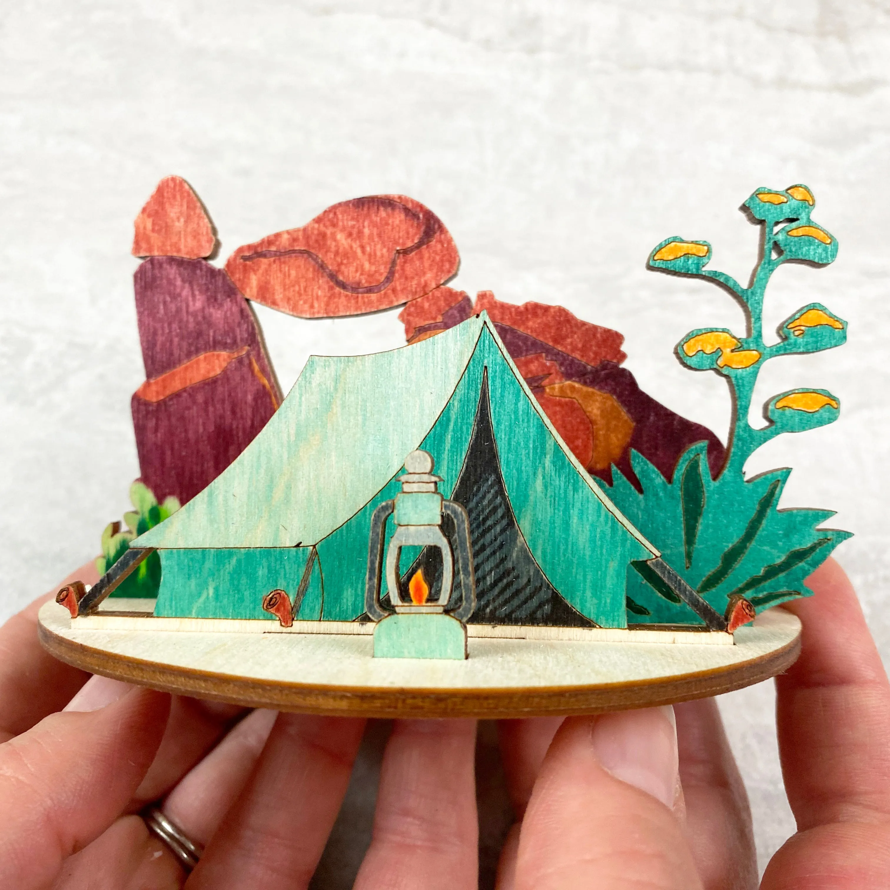 Campin' Diorama Kit