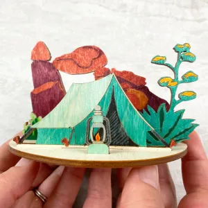 Campin' Diorama Kit