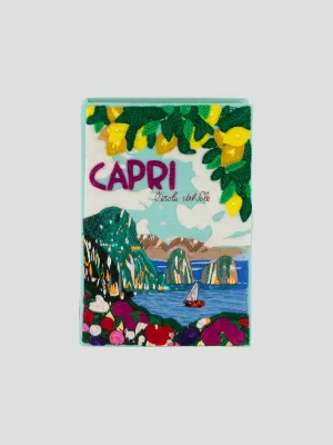 Capri Lemons Book Clutch