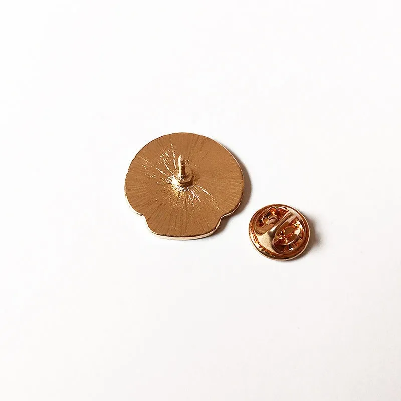 Cartoon Red Mushroom Enamel Pins