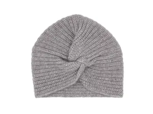 Cashmere Turban- Grey