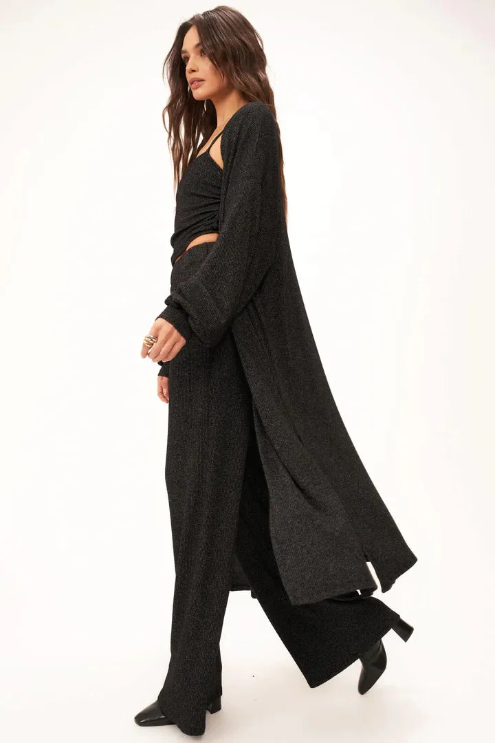 Catch Flight Maxi Rib Cardi