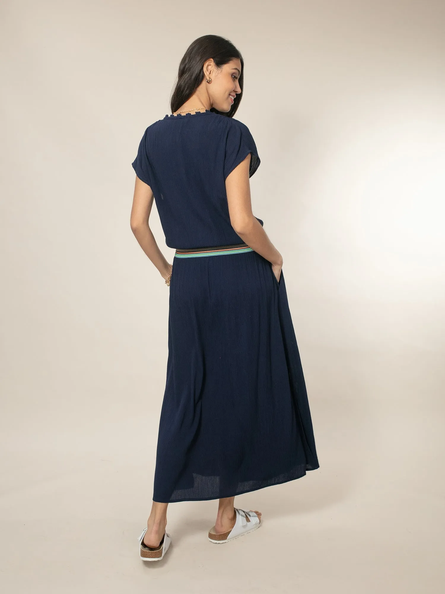 Cece Maxi Dress - Navy