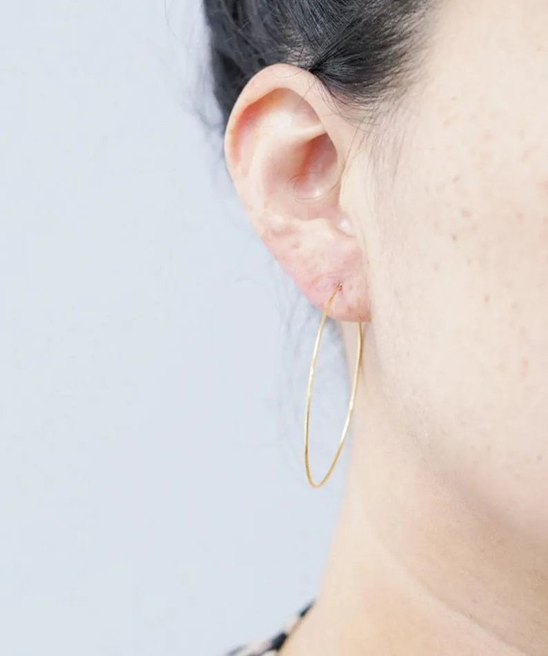 Cecilia Thin Hoops