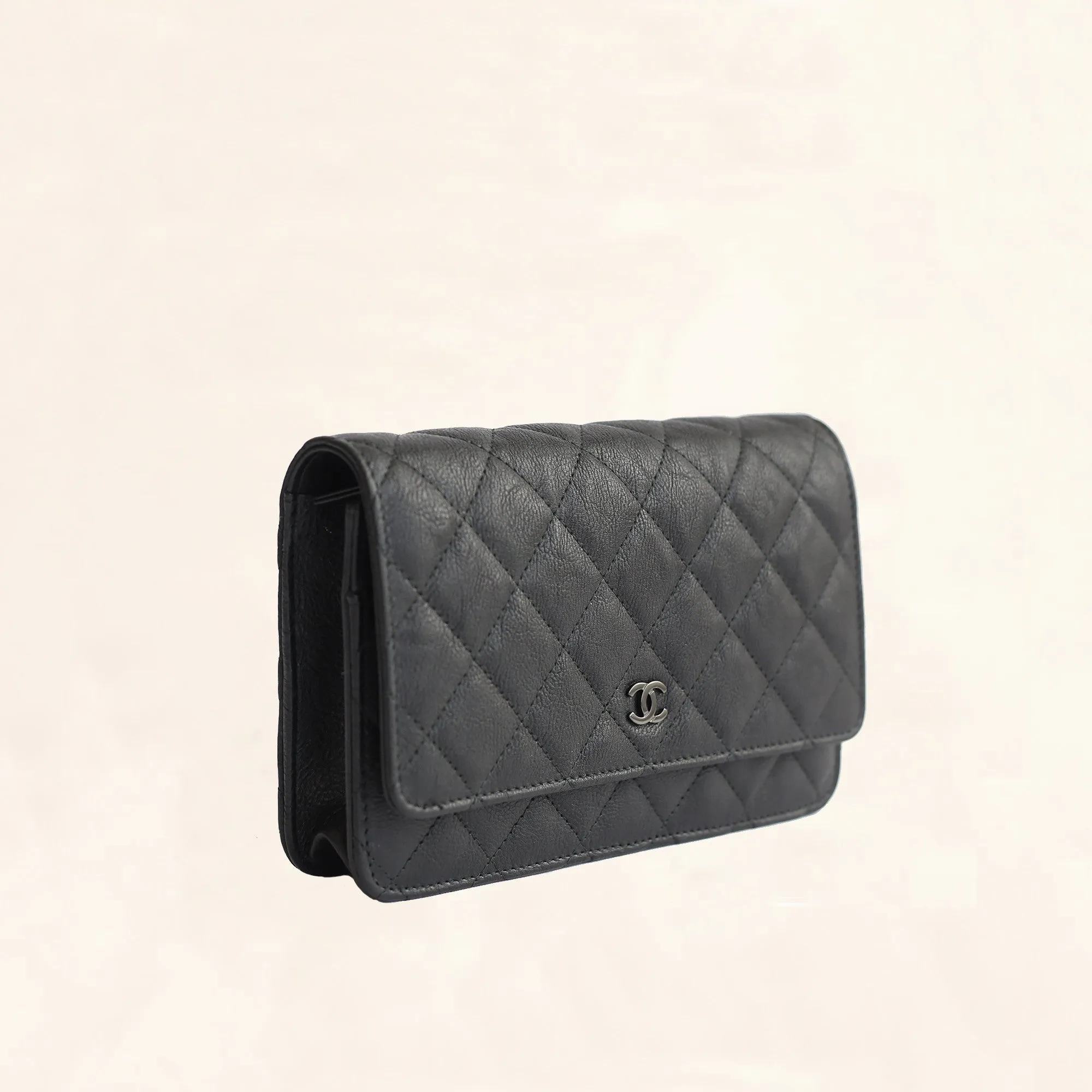 Chanel | Classic So Black Wallet on Chain | WOC