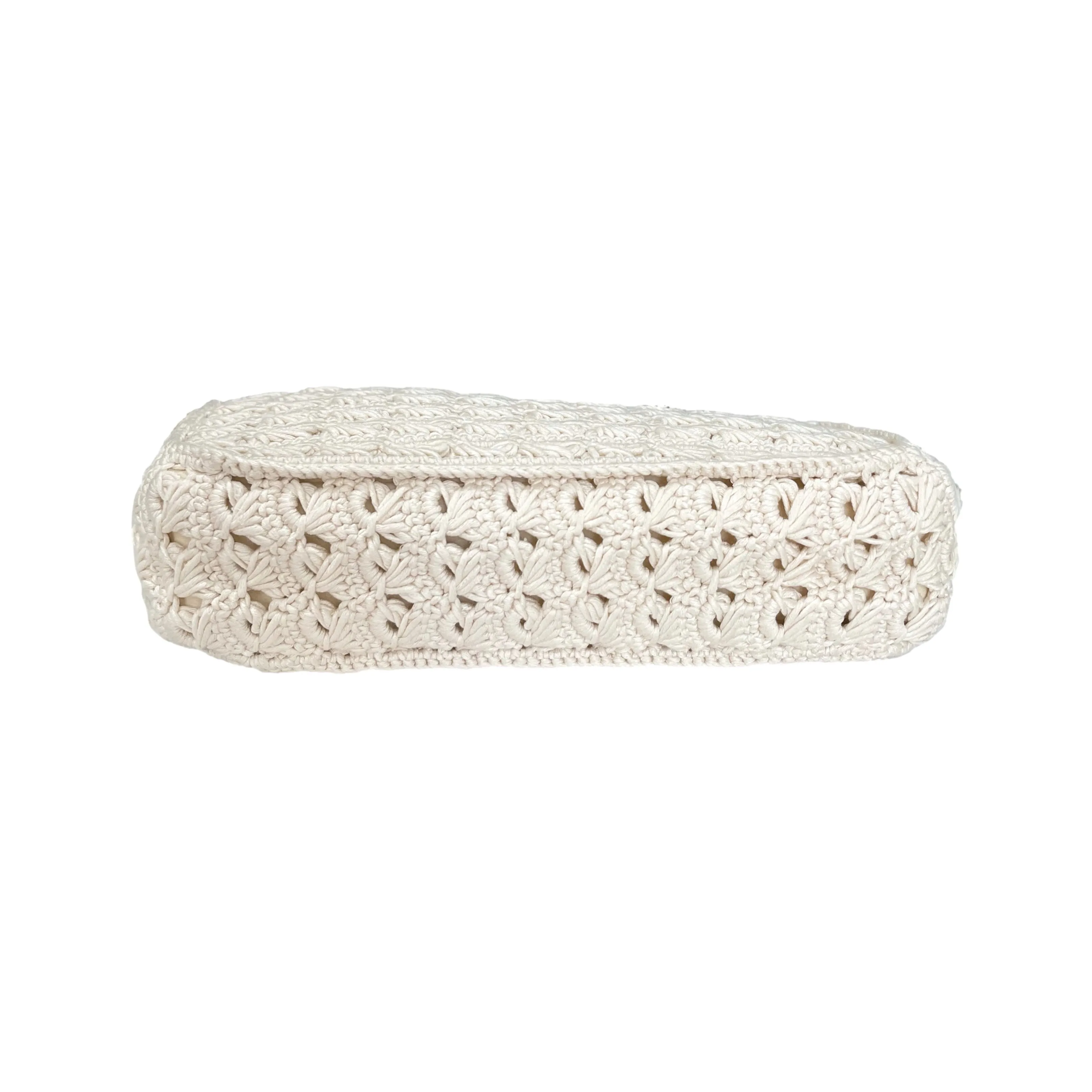 Chanel Crochet Floral Flap Bag