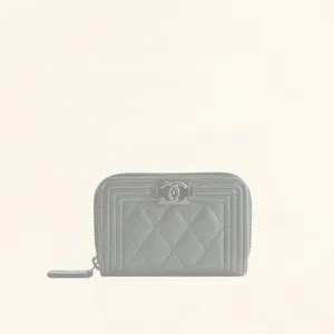 Chanel | So Black Caviar Boy Coin Pouch | One-Size