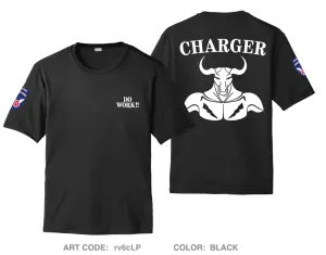 Charger Company 1-5 IN Fundraising Collection Hi-Tech Performance Unisex SS Tee - rv6cLP