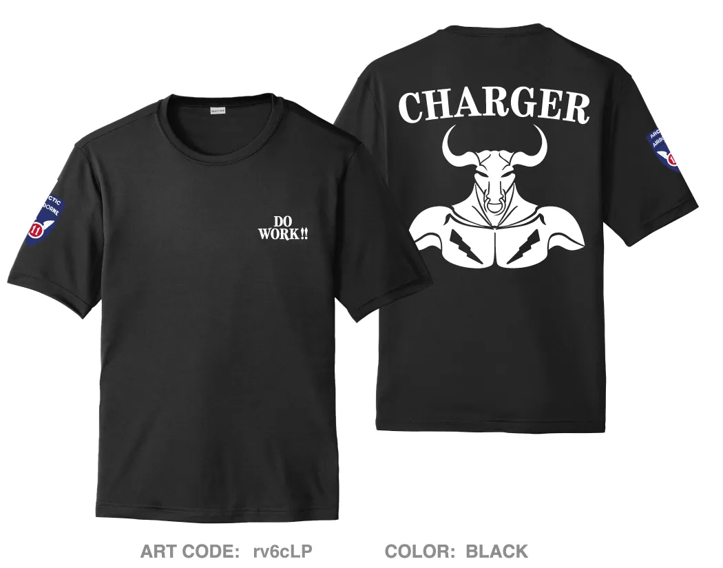Charger Company 1-5 IN Fundraising Collection Hi-Tech Performance Unisex SS Tee - rv6cLP