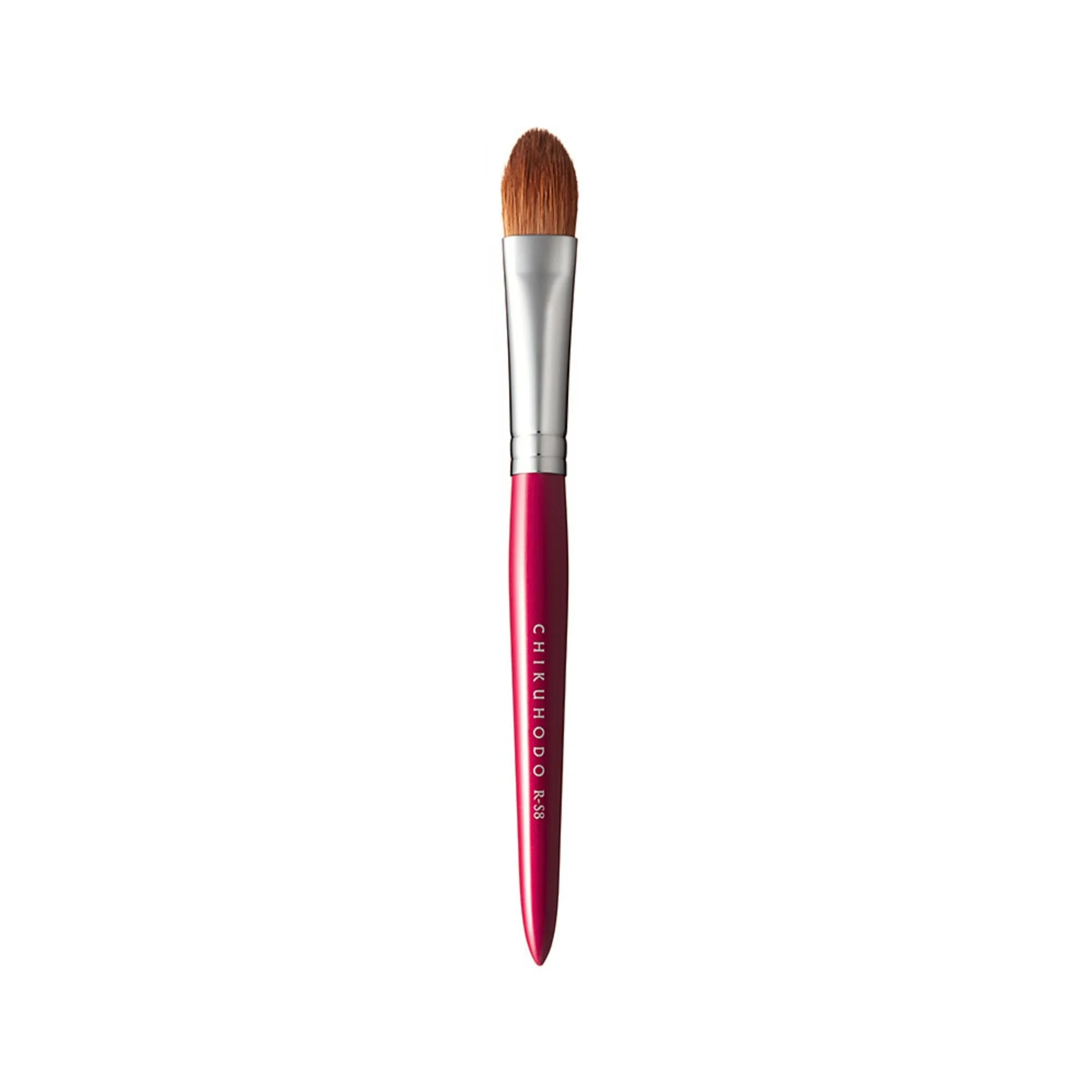 Chikuhodo Eyeshadow Brush, Regular Series (R-S8 Black, RR-S8 Red)