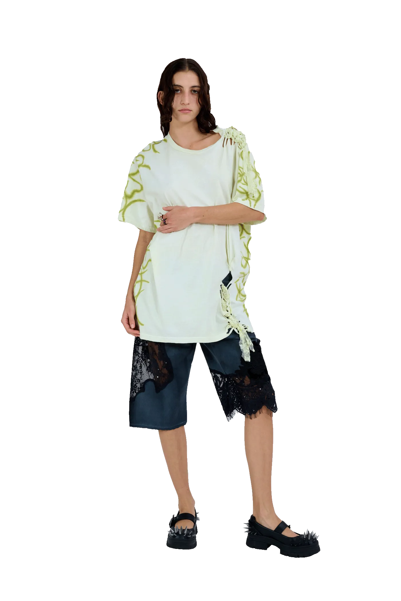 CHOUX KATINA LACE TEE