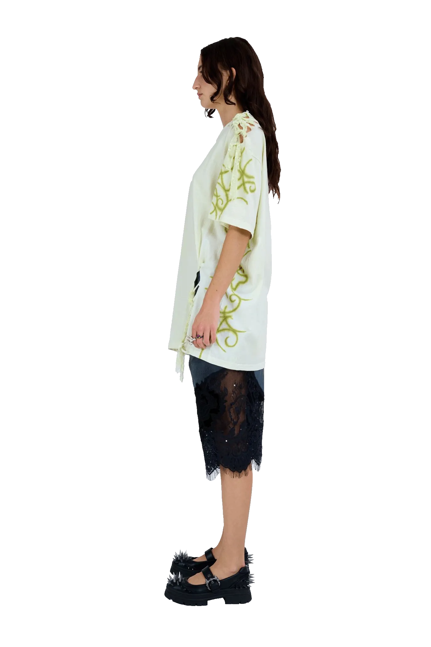 CHOUX KATINA LACE TEE