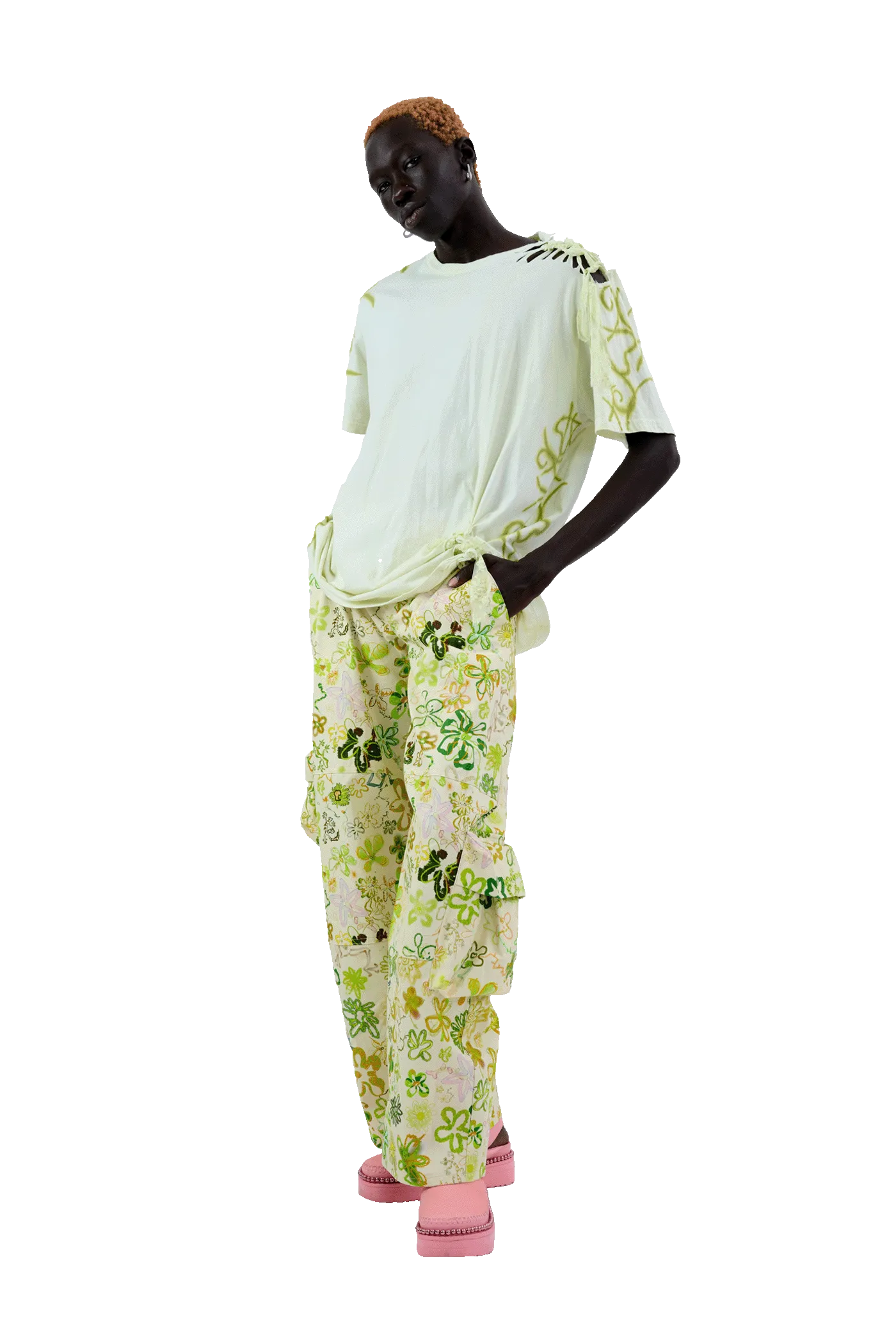 CHOUX KATINA LACE TEE