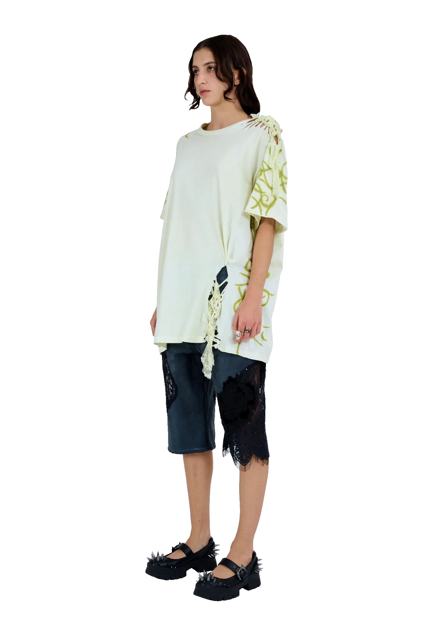CHOUX KATINA LACE TEE