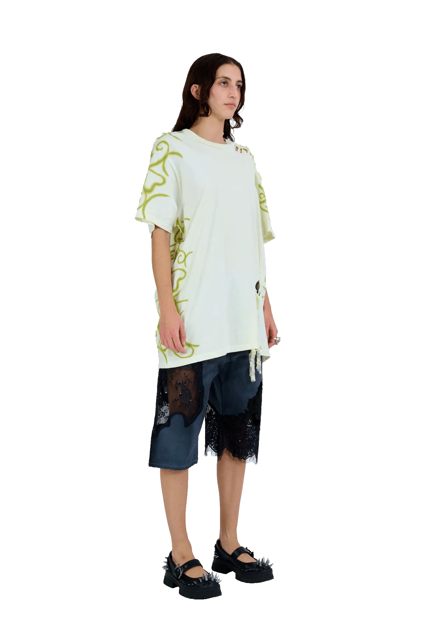 CHOUX KATINA LACE TEE