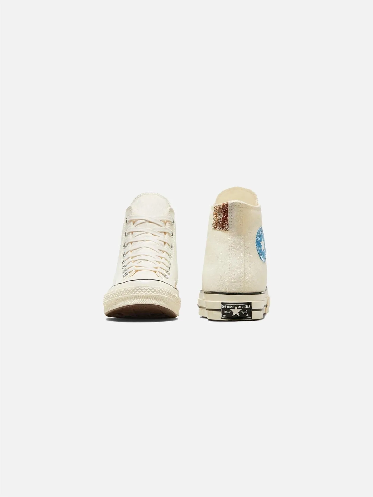 Chuck 70 Crafted Patchwork - Cream