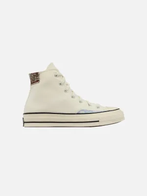 Chuck 70 Crafted Patchwork - Cream