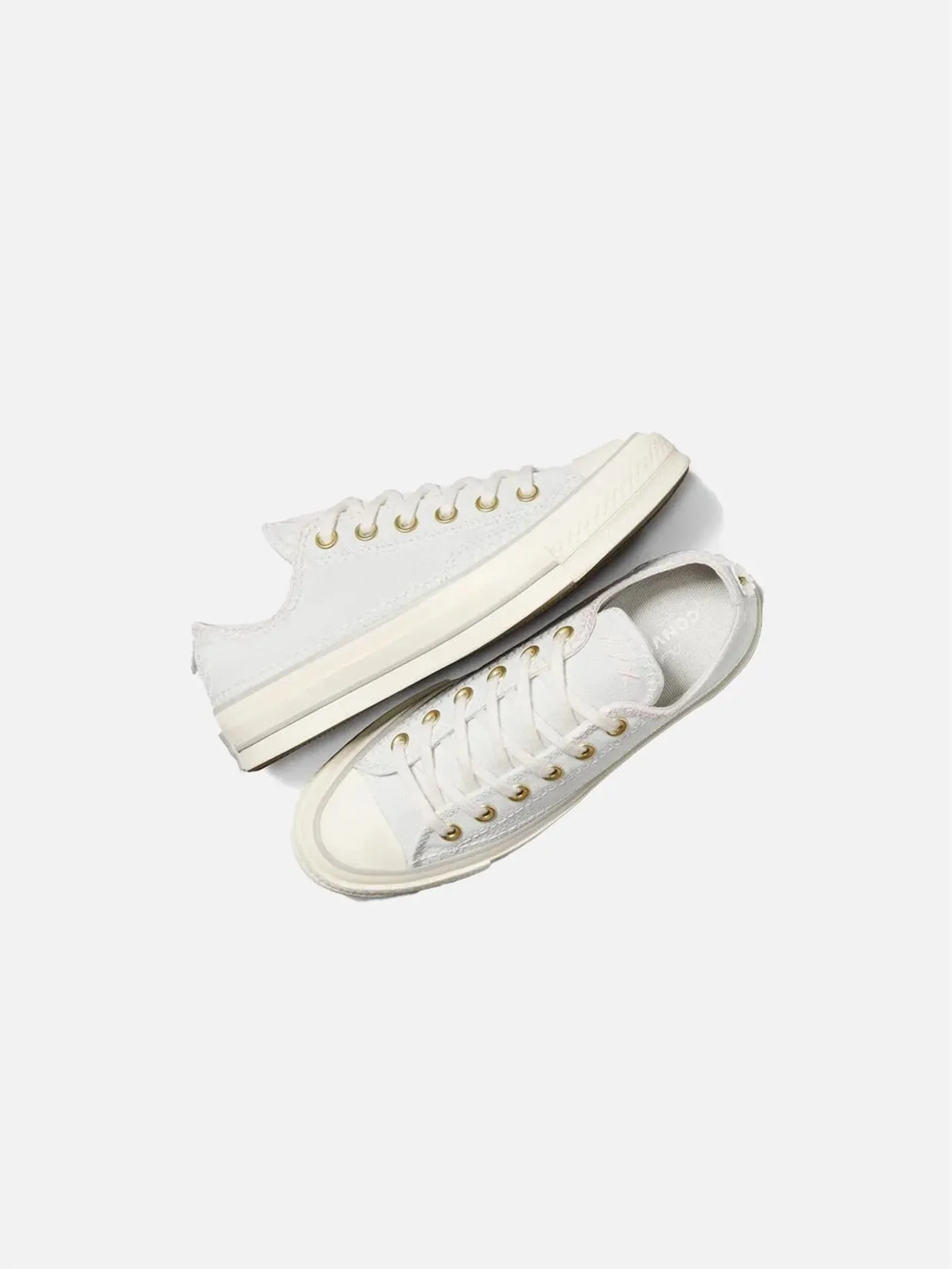 Chuck 70 Low Crafted Stitching - Grey