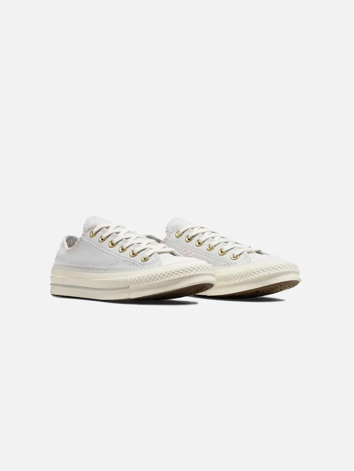 Chuck 70 Low Crafted Stitching - Grey