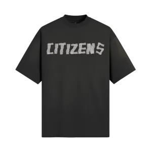 Citizens Masking Tape Sun Faded Tee- Black