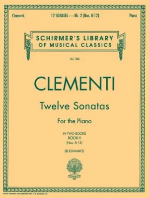 Clementi, 12 Sonatas - Book 2 Nos. 8-12) for Piano
