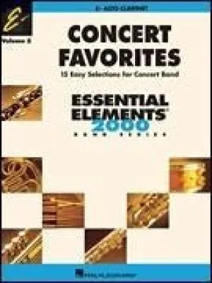 CONCERT FAVORITES VOL. 2 - ALTO CLARINET