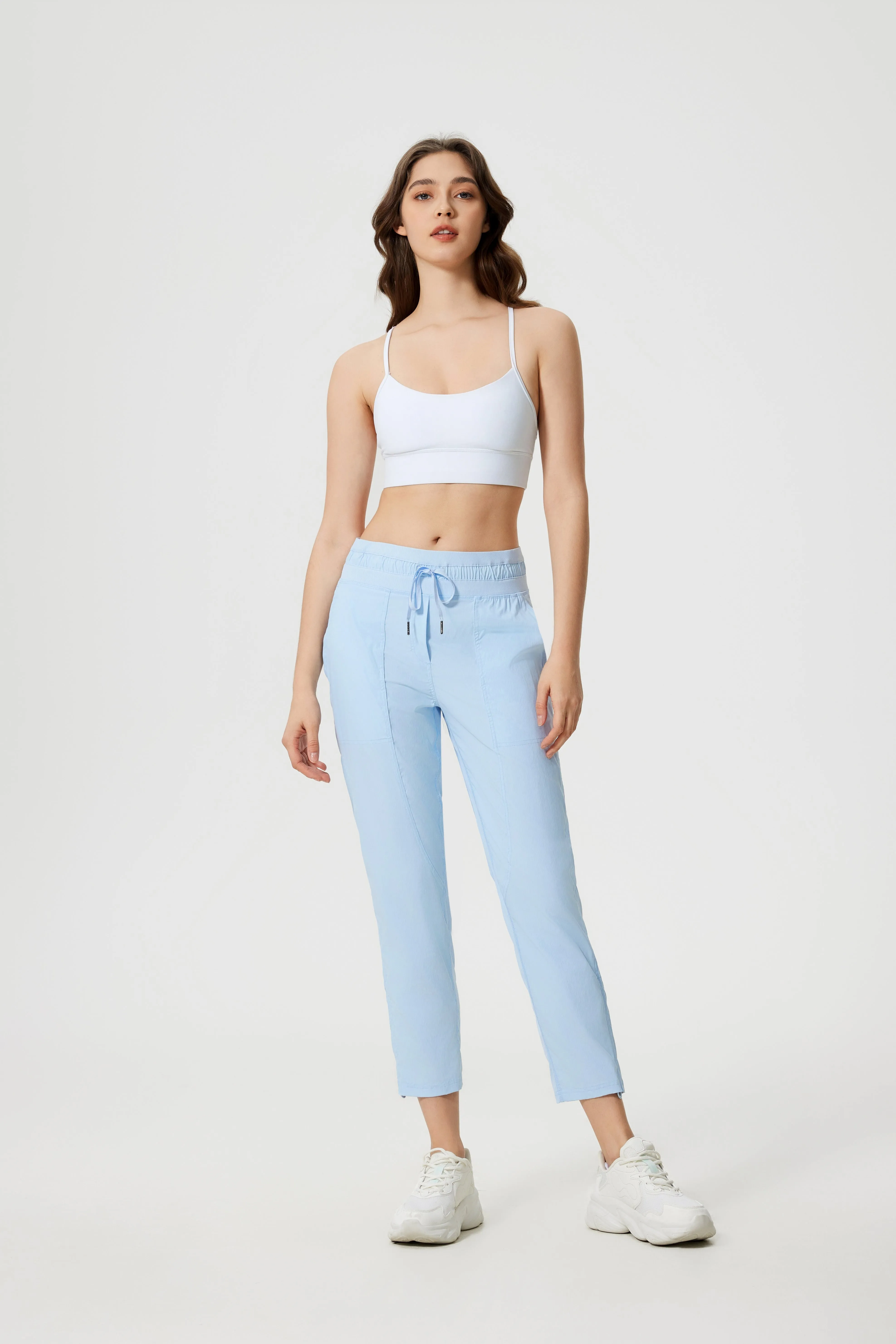 Cooling & Stretchable Travel Jetset Pants With Adjustable Hems