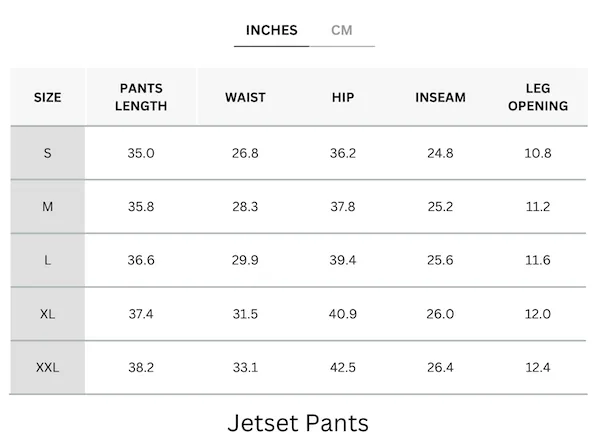 Cooling & Stretchable Travel Jetset Pants With Adjustable Hems
