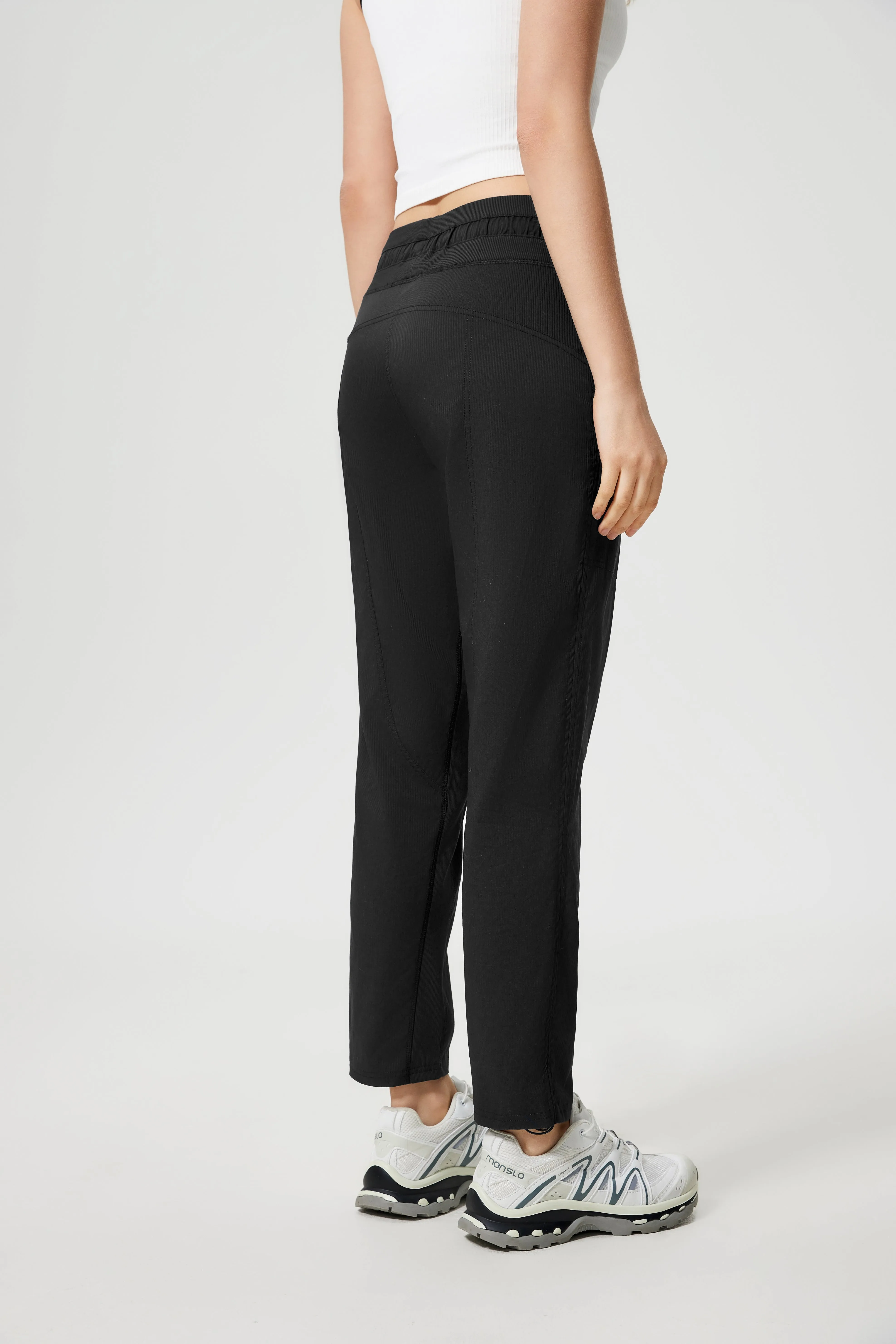 Cooling & Stretchable Travel Jetset Pants With Adjustable Hems