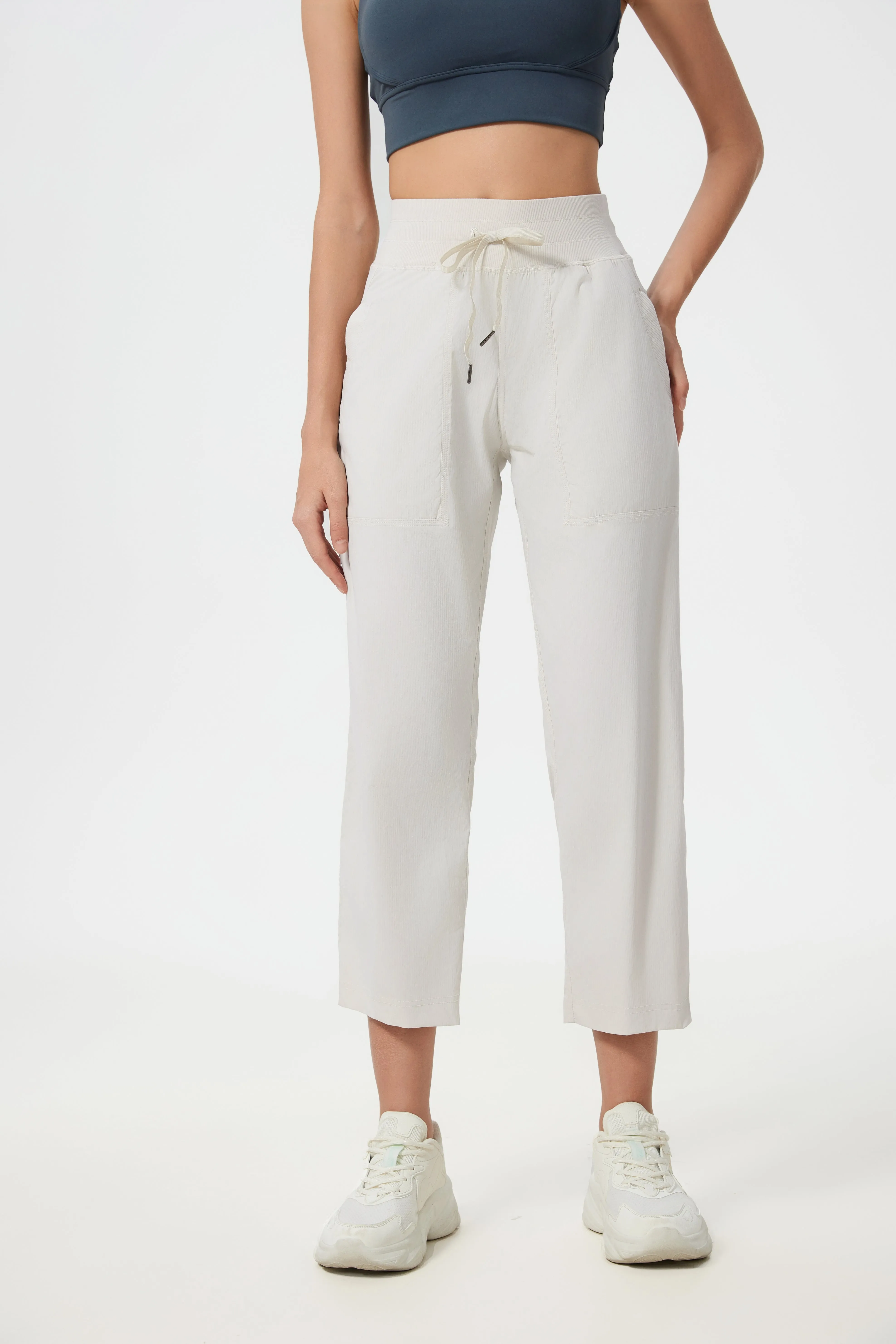 Cooling & Stretchable Travel Jetset Pants With Adjustable Hems