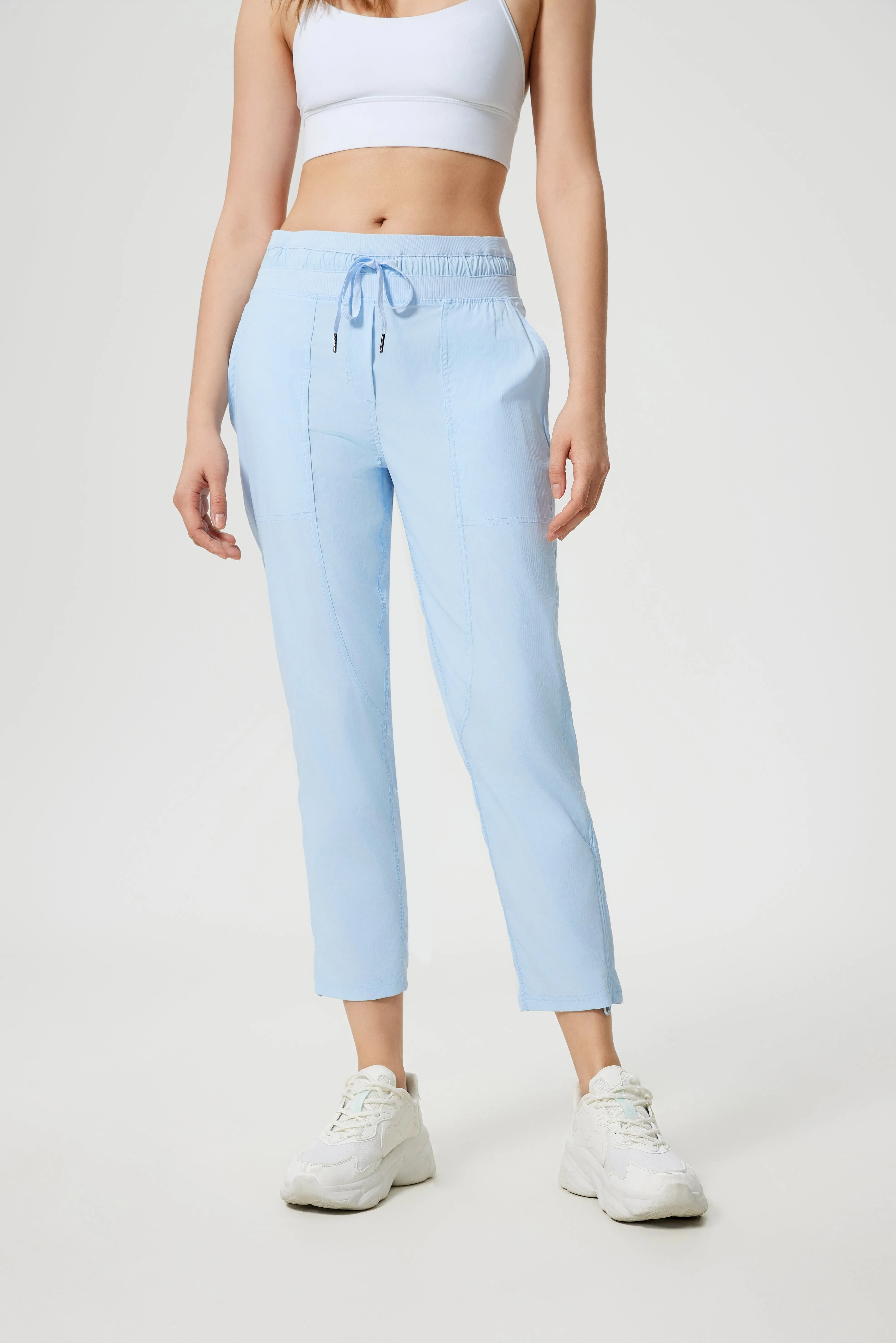 Cooling & Stretchable Travel Jetset Pants With Adjustable Hems