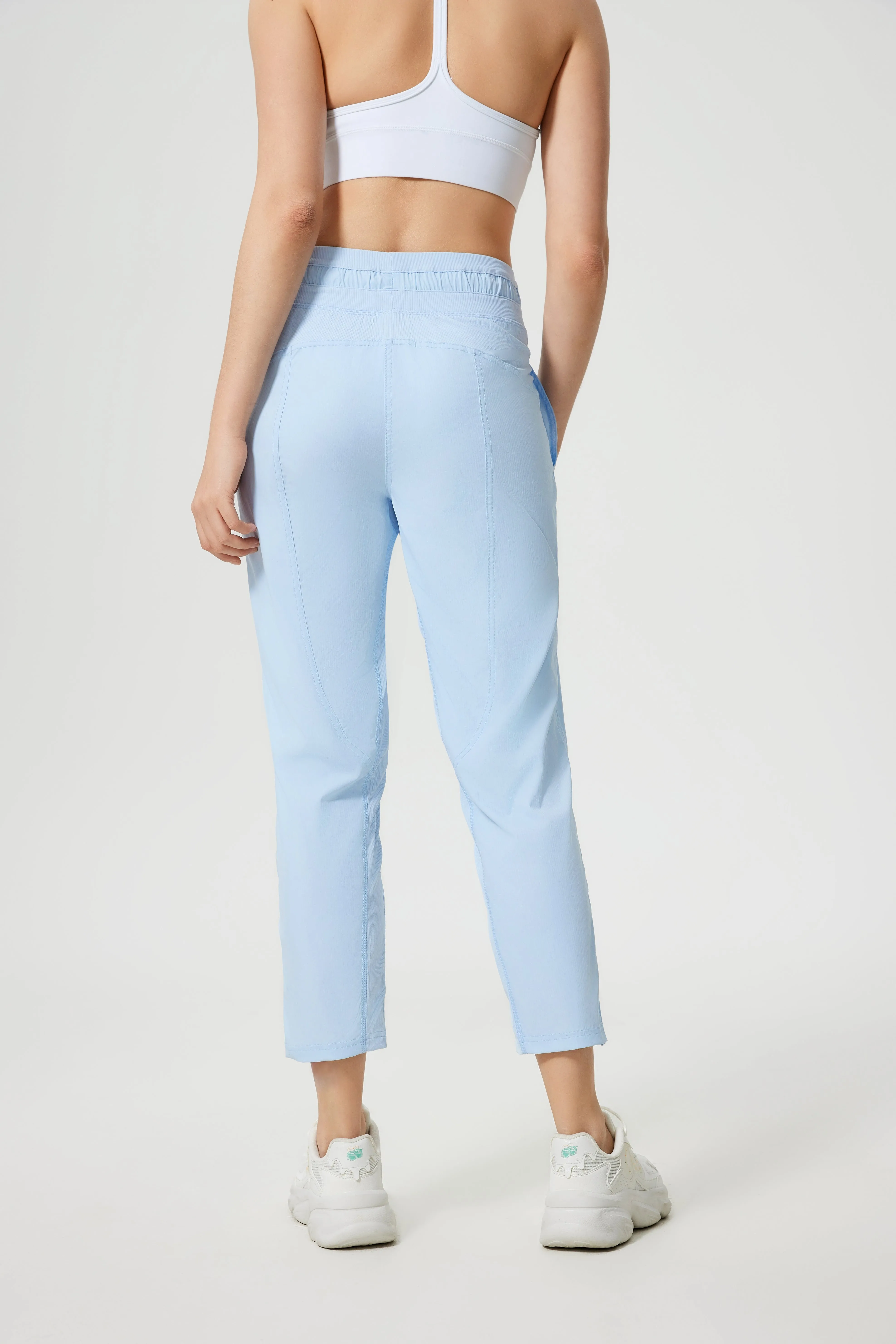 Cooling & Stretchable Travel Jetset Pants With Adjustable Hems
