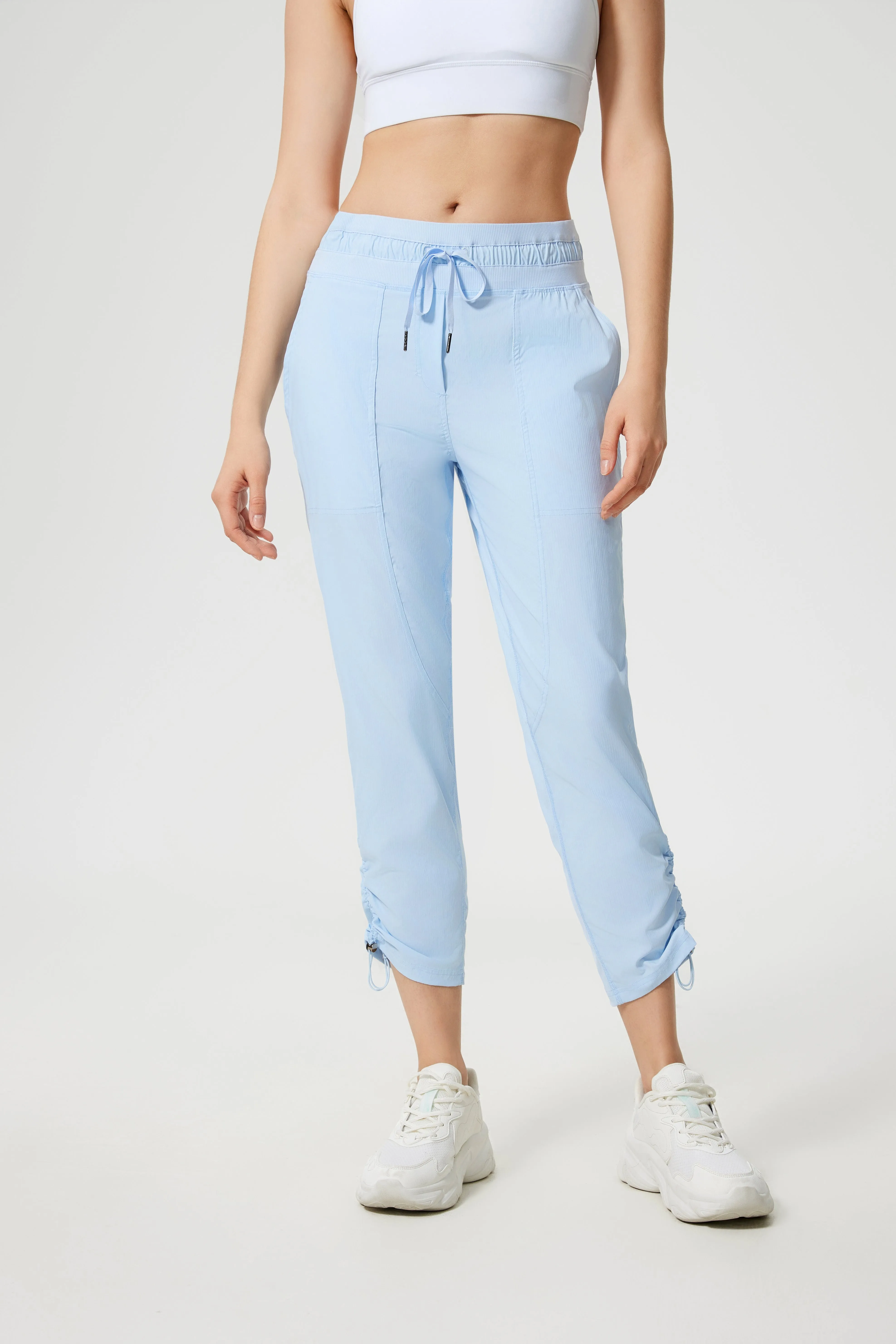 Cooling & Stretchable Travel Jetset Pants With Adjustable Hems