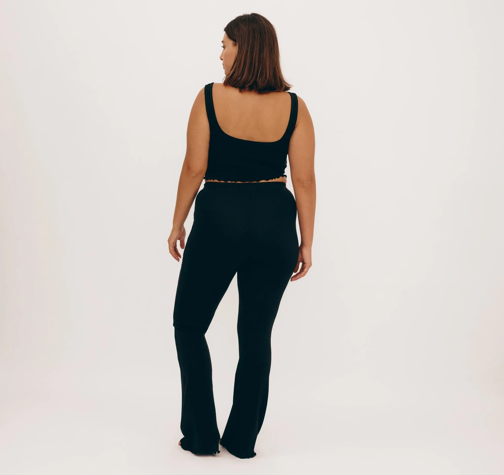 Core Bold Rib Ruched Tank Top