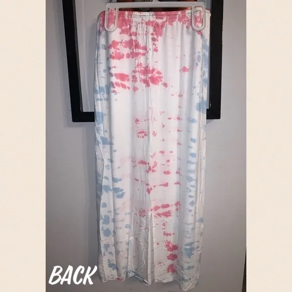 COTTON Candy Tie Dye Maxi Skirt