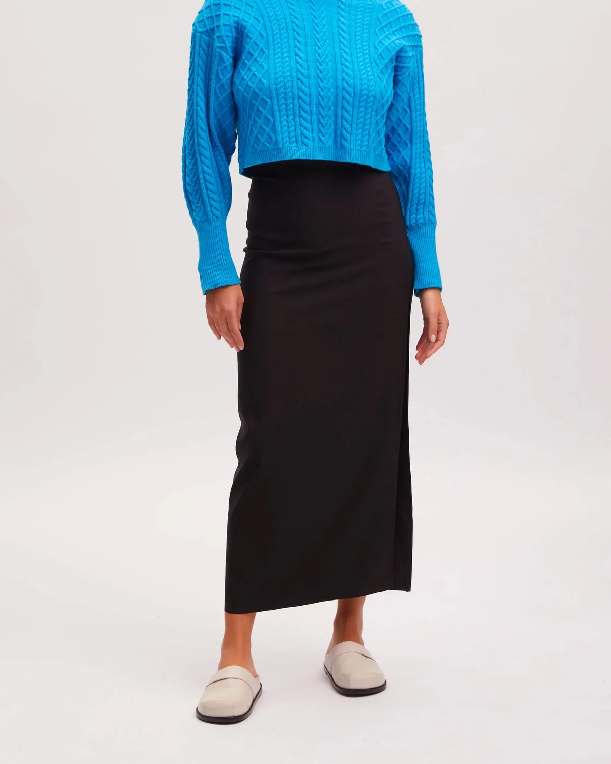 CoveGZ MW Maxi Skirt - Black