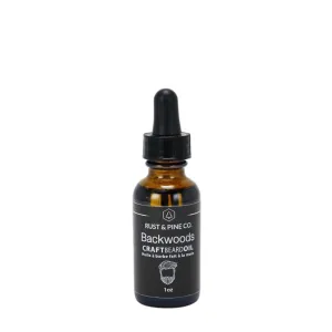Crafted Beard Oil "Backwoods" Rust & Pine Co.