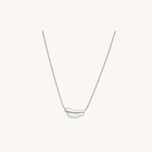 Crafted Cloud Thin Chain Necklace