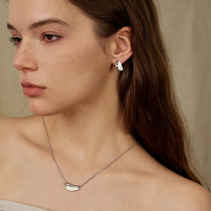 Crafted Cloud Thin Chain Necklace