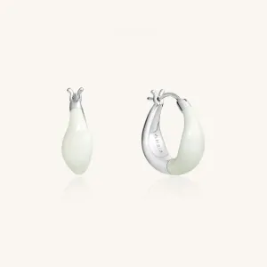 Crafted Cloud Two-ways Huggie Earring