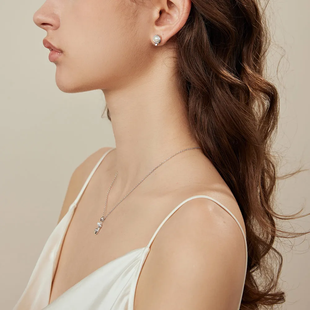Crafted Pearl Studs