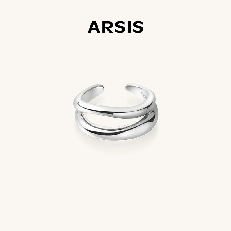 Crafted Spiral Open Ring