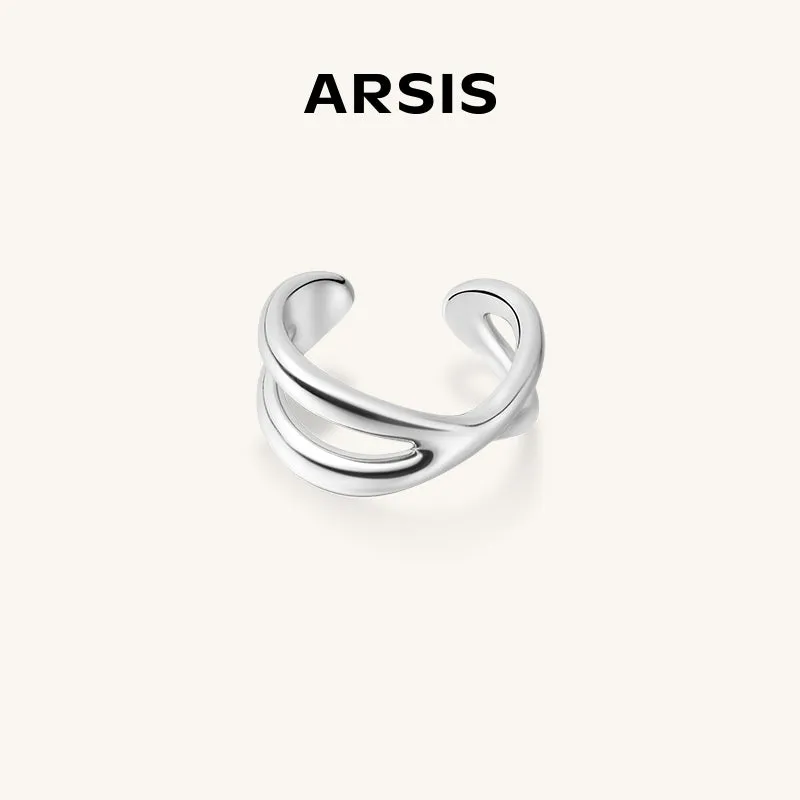 Crafted Spiral Open Ring