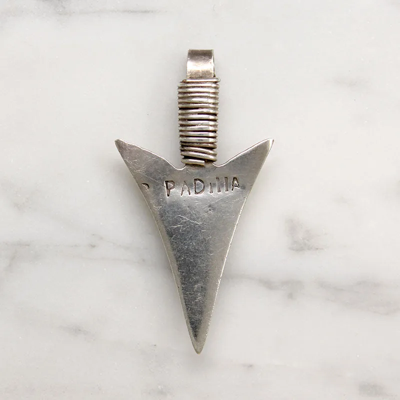 Cunningly Crafted Arrowhead Pendant by Wilson Padilla