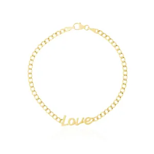 Curb Love Bracelet