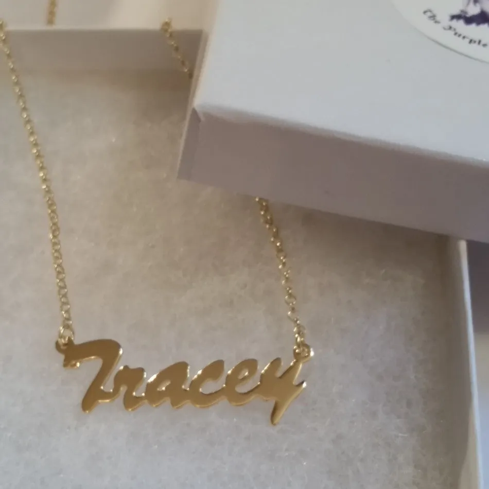 Cursive Name Necklace
